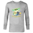thumbnail image 1 of Star Wars The Mandalorian Grogu Easter Egg-Cellent Bounty - Long Sleeve T-Shirt for Men - Customized-Athletic Heather, 1 of 5