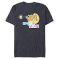 thumbnail image 1 of Star Wars The Mandalorian Grogu Easter Egg-Cellent Treat! - Short Sleeve Blended T-Shirt for Adults - Customized-Navy Heather, 1 of 5
