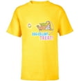 thumbnail image 1 of Star Wars The Mandalorian Grogu Easter Egg-Cellent Treat! - Short Sleeve T-Shirt for Kids - Customized-Yellow, 1 of 5