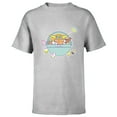 thumbnail image 1 of Star Wars The Mandalorian Grogu Easter Egg-Citement - Short Sleeve T-Shirt for Kids - Customized-Athletic Heather, 1 of 5