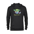 thumbnail image 1 of Star Wars The Mandalorian Grogu Easter Eggstra Cute! - Pullover Hoodie for Adults - Customized-Black, 1 of 5