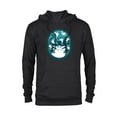 thumbnail image 1 of Star Wars The Mandalorian Grogu & Frogs May the Force - Pullover Hoodie for Adults - Customized-Black, 1 of 5