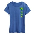 thumbnail image 1 of Star Wars - The Mandalorian Grogu Icons  - Wo Men's Short Sleeve Graphic T-Shirt, 1 of 4