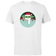 thumbnail image 1 of Star Wars The Mandalorian Grogu Loaded with Presents Holiday - Short Sleeve Cotton T-Shirt for Adults - Customized-White, 1 of 5