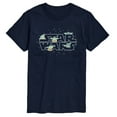 thumbnail image 1 of Star Wars - The Mandalorian Grogu Logo - Men's Short Sleeve Graphic T-Shirt, 1 of 5