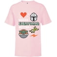 thumbnail image 1 of Star Wars The Mandalorian Grogu Love Makes Everything Better - Short Sleeve T-Shirt for Kids - Customized-Soft Pink, 1 of 5