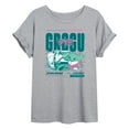 thumbnail image 1 of Star Wars - The Mandalorian Grogu Manga  - Womens Oversized Graphic T-Shirt, 1 of 5