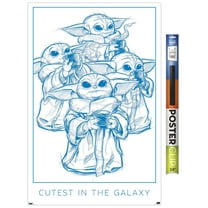 Star Wars: The Mandalorian: Grogu Moments - Cutest Wall Poster, 22.375" x 34"