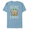 thumbnail image 1 of Star Wars The Mandalorian Grogu Precious Cargo Cute - Short Sleeve Blended T-Shirt for Adults - Customized-Ocean Blue, 1 of 5