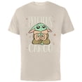 thumbnail image 1 of Star Wars The Mandalorian Grogu Precious Cargo Cute - Short Sleeve Cotton T-Shirt for Adults - Customized-Natural, 1 of 5