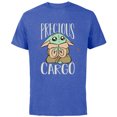 thumbnail image 1 of Star Wars The Mandalorian Grogu Precious Cargo Cute - Short Sleeve Cotton T-Shirt for Adults - Customized-Royal Heather, 1 of 5