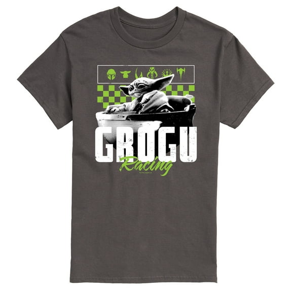 Star Wars - The Mandalorian Grogu Racing Jersey - Men's Short Sleeve Graphic T-Shirt