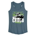 thumbnail image 1 of Star Wars - The Mandalorian Grogu Racing Jersey - Wo Men's Racerback Graphic Tank Top, 1 of 4