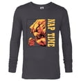 thumbnail image 1 of Star Wars The Mandalorian Grogu & Rancor Nap Time - Long Sleeve T-Shirt for Men - Customized-Charcoal Heather, 1 of 5