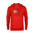 thumbnail image 1 of Star Wars The Mandalorian Grogu Small But Mighty - Pullover Hoodie for Adults - Customized-Red, 1 of 5
