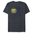 thumbnail image 1 of Star Wars The Mandalorian Grogu Small But Mighty - Short Sleeve Blended T-Shirt for Adults - Customized-Navy Heather, 1 of 5