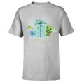thumbnail image 1 of Star Wars The Mandalorian Grogu Small Packages Holiday Standard - Short Sleeve T-Shirt for Kids – Customized-Athletic Heather, 1 of 5