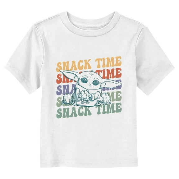 Star Wars: The Mandalorian Grogu Snack Time  Graphic T-Shirt