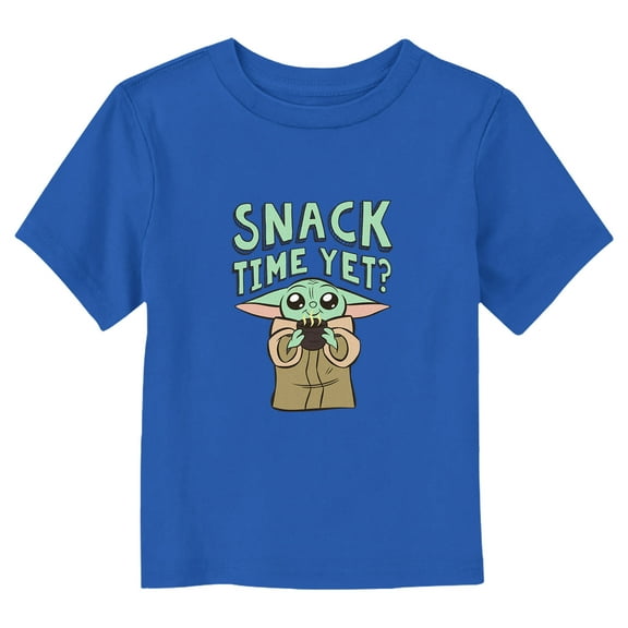 Star Wars: The Mandalorian Grogu Snack Time Yet  Graphic T-Shirt