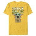 thumbnail image 1 of Star Wars The Mandalorian Grogu Snack Time Yet? - Short Sleeve Blended T-Shirt for Adults - Customized-Yellow, 1 of 5