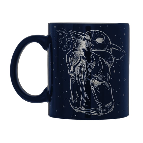 Star Wars The Mandalorian Grogu Mug, Ceramic, 20 fl oz