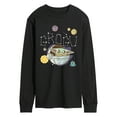 thumbnail image 1 of Star Wars - The Mandalorian Grogu Space- Men's Long Sleeve Graphic T-Shirt, 1 of 4