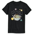 thumbnail image 1 of Star Wars - The Mandalorian Grogu Space Oversized - Men's Short Sleeve Graphic T-Shirt, 1 of 4