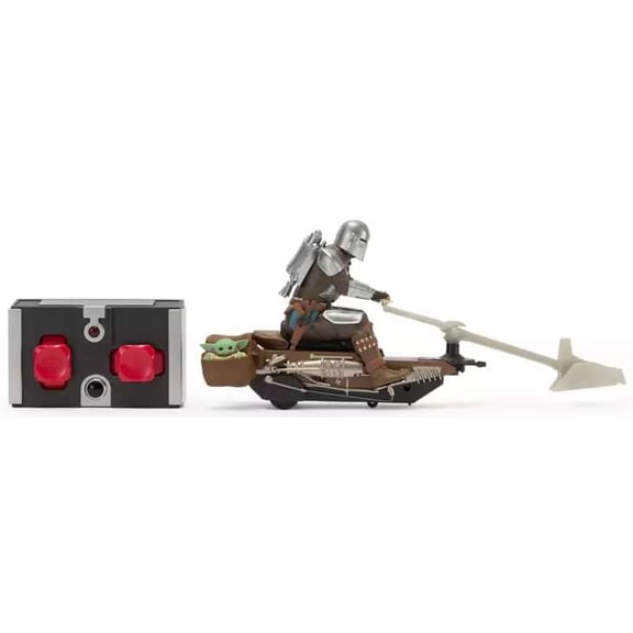 Star Wars The Mandalorian & Grogu Speeder Bike R/C Remote Control Vehicle
