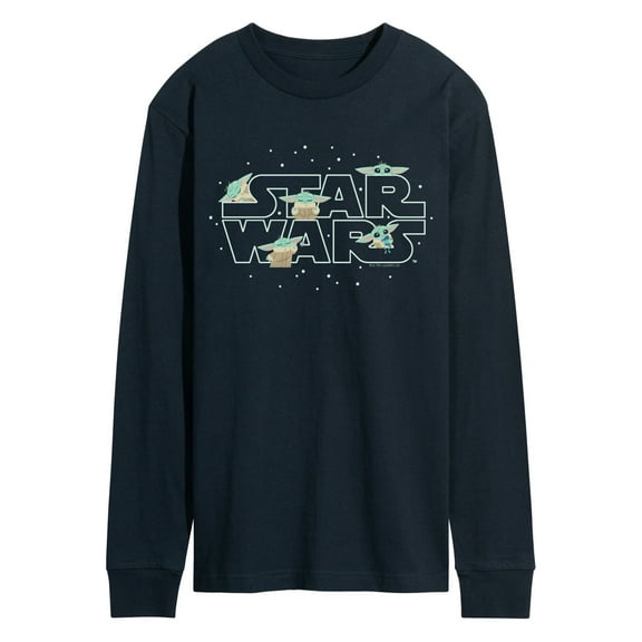 Star Wars - The Mandalorian Grogu Star Wars  - Men's Long Sleeve Graphic T-Shirt