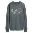 thumbnail image 1 of Star Wars - The Mandalorian Grogu Star Wars  - Men's Long Sleeve Graphic T-Shirt, 1 of 5