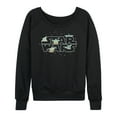 thumbnail image 1 of Star Wars - The Mandalorian Grogu Star Wars   - Wo Men's French Terry Long Sleeve Pullover, 1 of 5