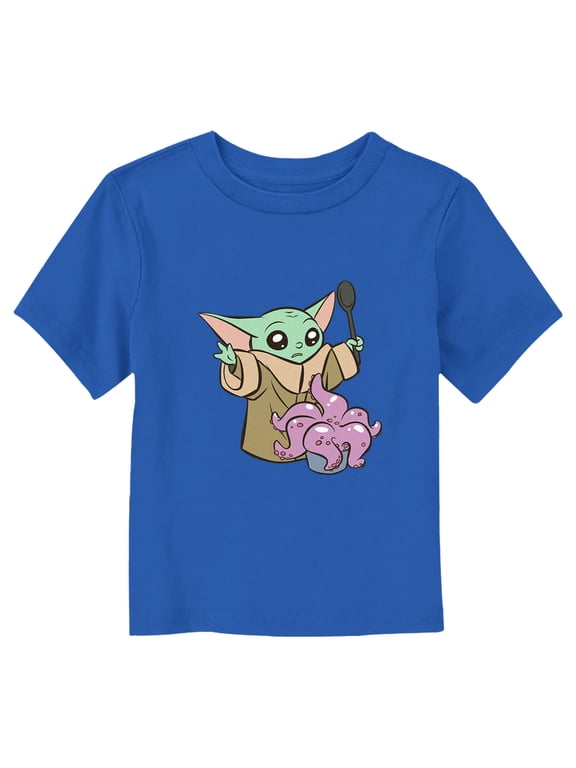 : The Mandalorian Grogu Tentacle Chowder Meal Graphic T-Shirt