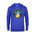 thumbnail image 1 of Star Wars The Mandalorian Grogu The Force - Pullover Hoodie for Adults – Customized-Royal Heather, 1 of 5