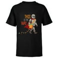 thumbnail image 1 of Star Wars The Mandalorian Grogu This is The Way Halloween - Short Sleeve T-Shirt for Kids - Customized-Black, 1 of 5