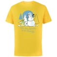 thumbnail image 1 of Star Wars The Mandalorian Grogu Tis the Season Holiday Standard - Short Sleeve Cotton T-Shirt for Adults - Customized-Yellow, 1 of 5