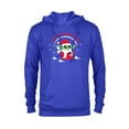 thumbnail image 1 of Star Wars The Mandalorian Grogu Up to Snow Good Holiday - Pullover Hoodie for Adults - Customized-Royal, 1 of 5