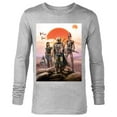 thumbnail image 1 of Star Wars The Mandalorian Group Poster - Long Sleeve T-Shirt for Men - Customized-Athletic Heather, 1 of 5