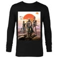 thumbnail image 1 of Star Wars The Mandalorian Group Poster - Long Sleeve T-Shirt for Men - Customized-Black, 1 of 5