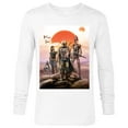 thumbnail image 1 of Star Wars The Mandalorian Group Poster - Long Sleeve T-Shirt for Men - Customized-White, 1 of 5