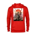 thumbnail image 1 of Star Wars The Mandalorian Group Poster - Pullover Hoodie for Adults - Customized-Red Heather, 1 of 5