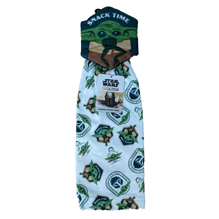 Kitchen Dish Towel - Star Wars Mandalorian Baby Yoda Grogu