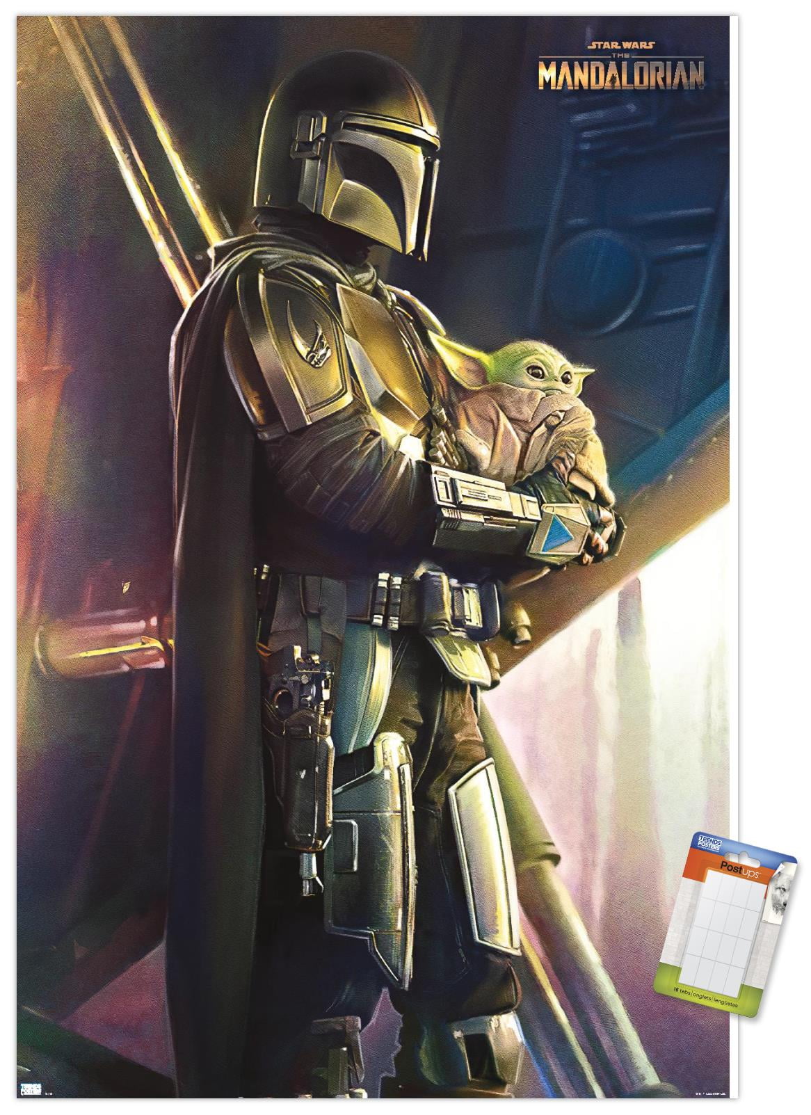 Star Wars: The Mandalorian - Held Wall Poster, 14.725" x 22.375"