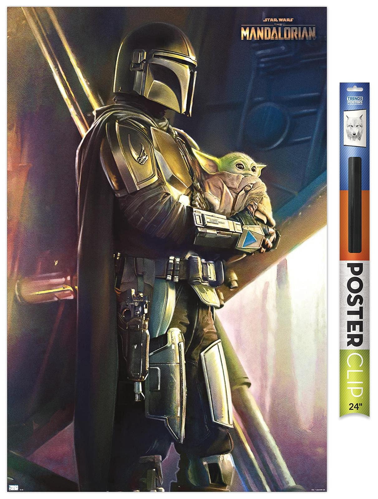 Star Wars: The Mandalorian - Held Wall Poster, 22.375" x 34"
