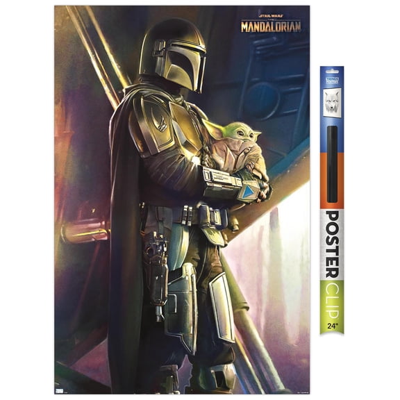 Star Wars: The Mandalorian - Held Wall Poster, 22.375" x 34"