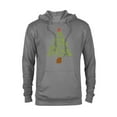 thumbnail image 1 of Star Wars The Mandalorian Holiday Christmas Tree Standard - Pullover Hoodie for Adults – Customized-Graphite Heather, 1 of 5
