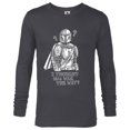 thumbnail image 1 of Star Wars The Mandalorian I Thought This Was the Way - Long Sleeve T-Shirt for Men - Customized-Charcoal Heather, 1 of 5