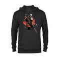 thumbnail image 1 of Star Wars The Mandalorian IG-11 Battle Ready - Pullover Hoodie for Adults - Customized-Black, 1 of 5