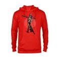 thumbnail image 1 of Star Wars The Mandalorian IG-11 Battle Ready - Pullover Hoodie for Adults - Customized-Red Heather, 1 of 5