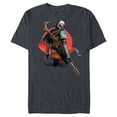 thumbnail image 1 of Star Wars The Mandalorian IG-11 Battle Ready - Short Sleeve Blended T-Shirt for Adults - Customized-Navy Heather, 1 of 5