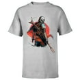 thumbnail image 1 of Star Wars The Mandalorian IG-11 Battle Ready - Short Sleeve T-Shirt for Kids - Customized-Athletic Heather, 1 of 5